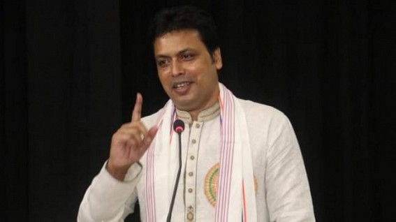 CM Biplab Deb's fake promise of 7 lakh jobs within first 30 months to free smartphone to each youth results JUMLA : Massive resentment erupted among common peopleâ€™